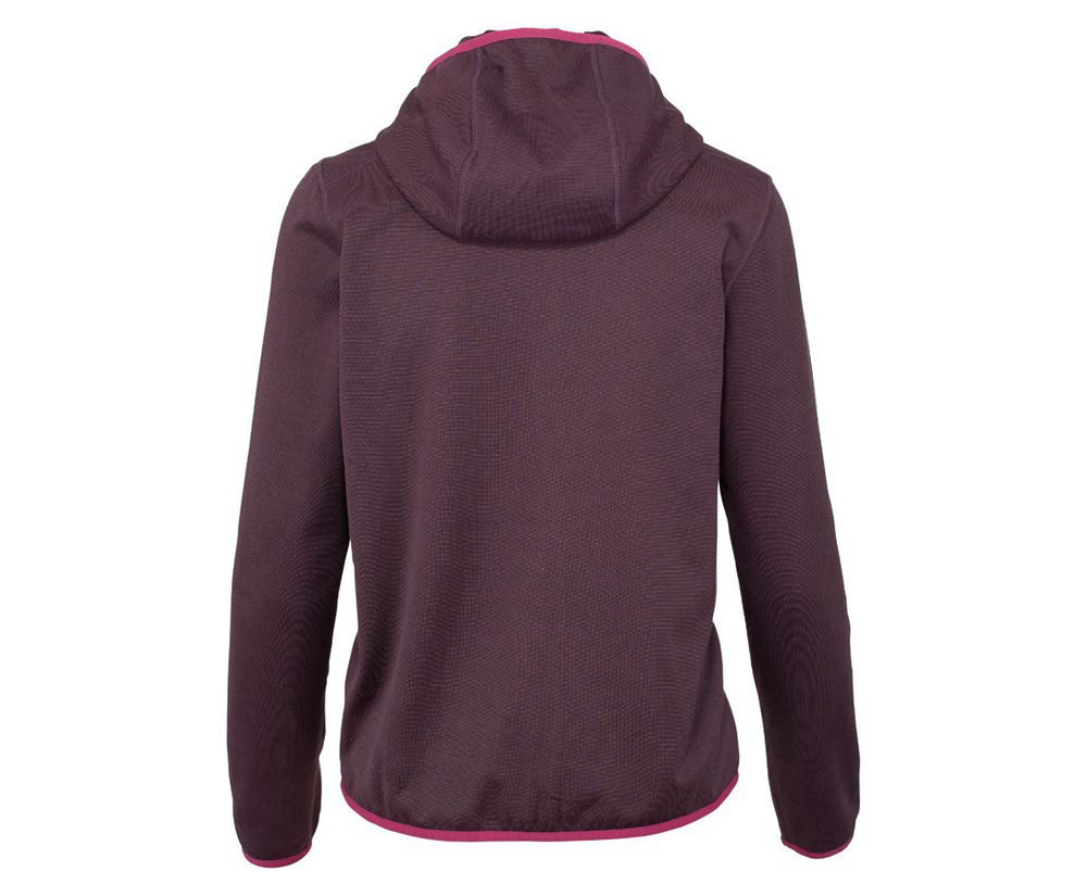 Merrell Jackets Purple - Terrain Geotex Full Zip Hoodie - Womens 79GWCYAXV